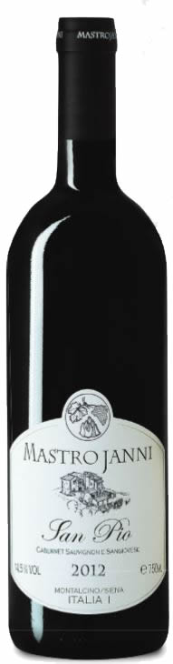 San Pio Mastrojanni 2012  IGT 0,75l.