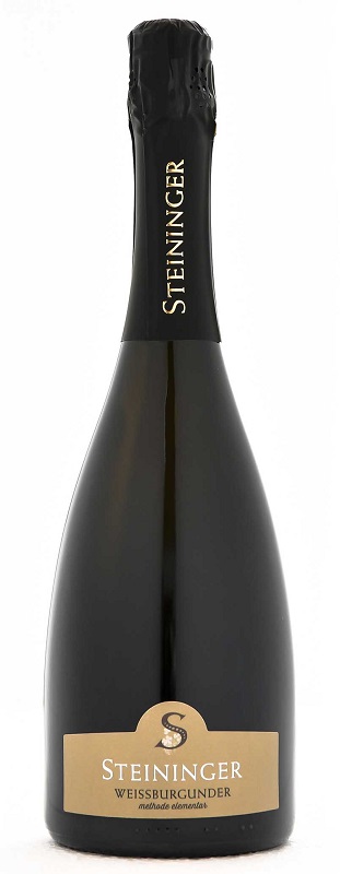 Weißburgunder Sekt Elementar Steininger Kamptal 0,75l.
