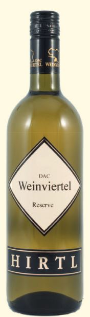 Grüner Veltliner Weinviertel DAC Reserve 2021 Hirtl  0,75l.
