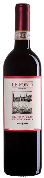 Chianti Classico Le Fonti Grand Selezione  Rotwein DOCG 2017 0,75l.